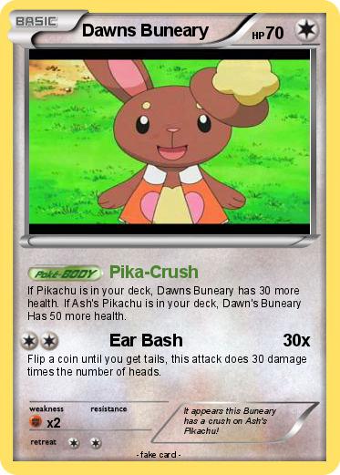Pokemon Dawns Buneary