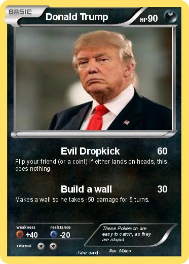 Pokemon Donald Trump