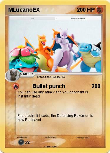Pokemon MLucarioEX