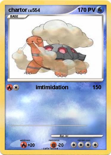 Pokemon chartor