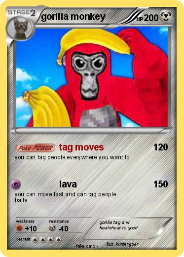 Pokemon gorllia monkey