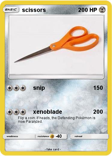 Pokemon scissors