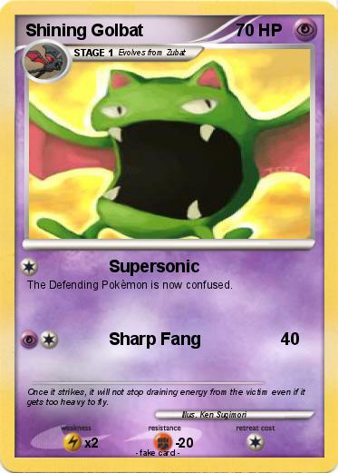 Pokemon Shining Golbat