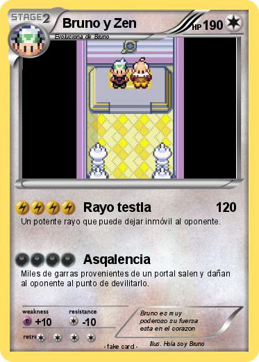Pokemon Bruno y Zen