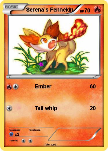 Pokemon Serena`s Fennekin