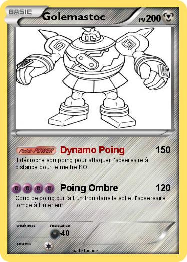 Pokemon Golemastoc