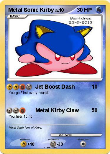Pokemon Metal Sonic Kirby