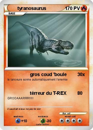 Pokemon tyranosaurus