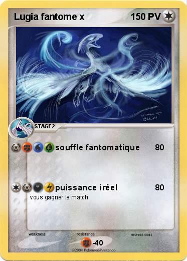Pokemon Lugia fantome x