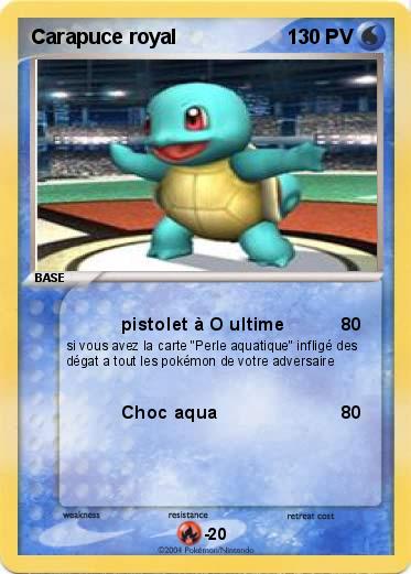 Pokemon Carapuce royal