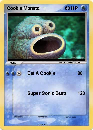 Pokemon Cookie Monsta