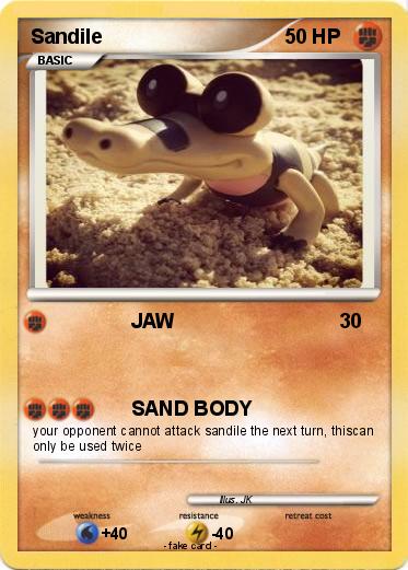 Pokemon Sandile