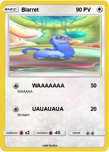 Pokemon Blarret