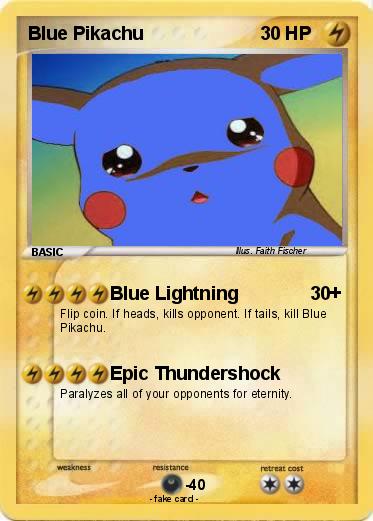 Pokemon Blue Pikachu