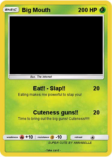 Pokemon Big Mouth