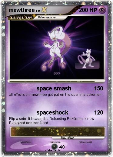 Pokemon mewthree
