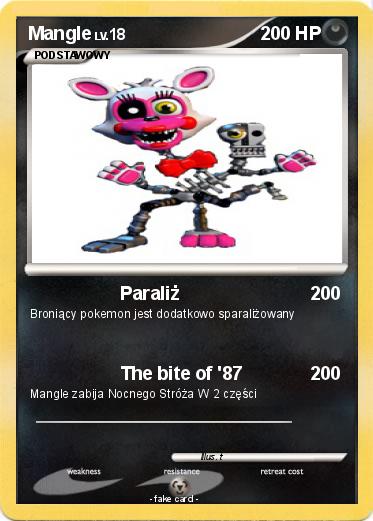 Pokemon Mangle