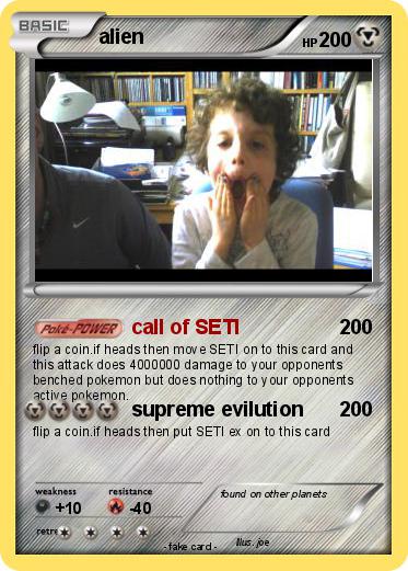 Pokemon alien