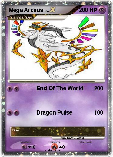 Pokemon Mega Arceus
