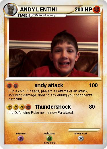 Pokemon ANDY LENTINI
