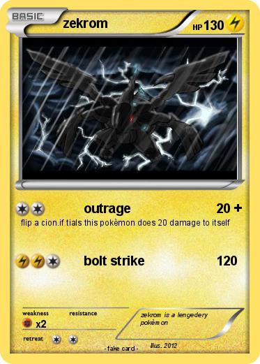 Pokemon zekrom