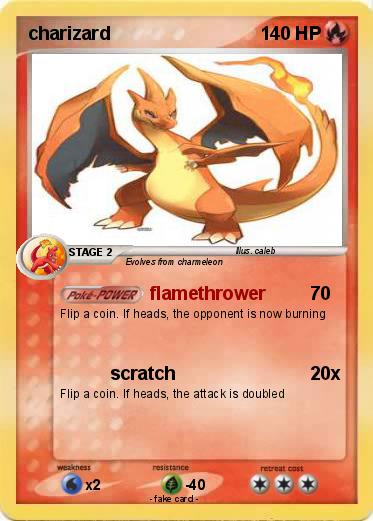 Pokemon charizard