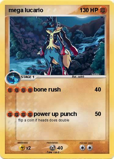 Pokemon mega lucario