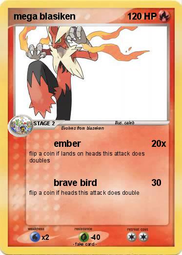 Pokemon mega blasiken