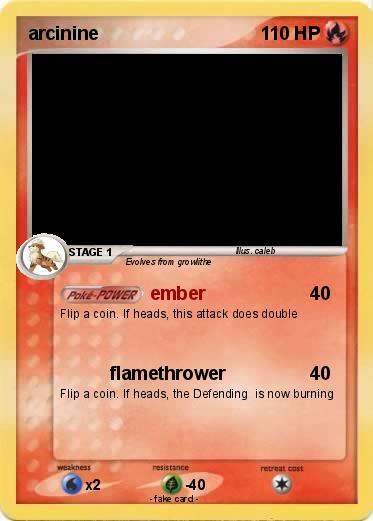Pokemon arcinine