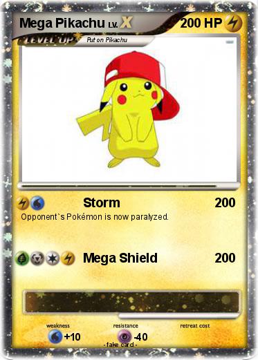 Pokemon Mega Pikachu