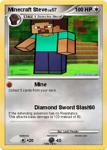 Pokemon Minecraft Steve