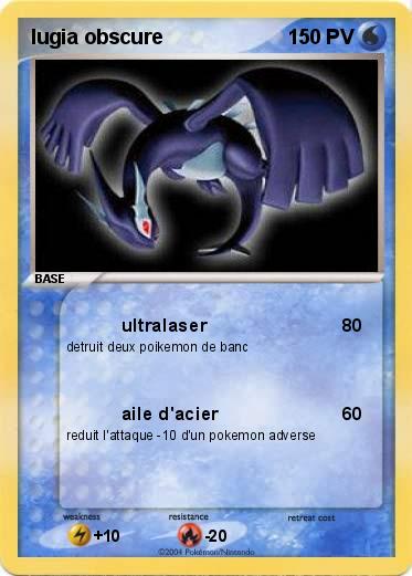 Pokemon lugia obscure
