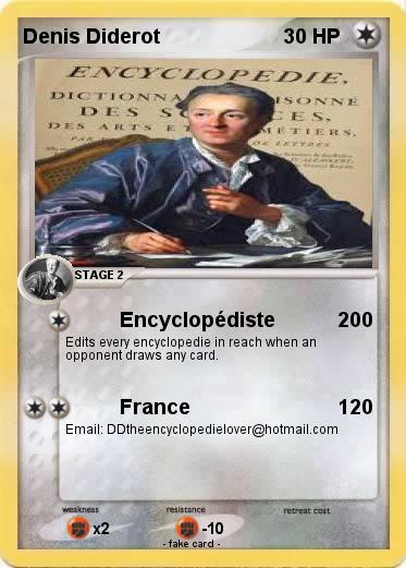Pokemon Denis Diderot