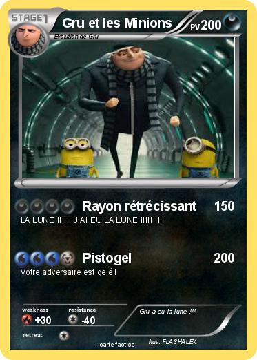 Pokemon Gru et les Minions