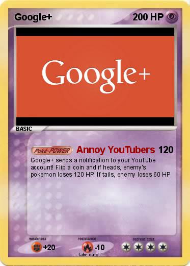 Pokemon Google+