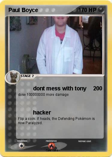 Pokemon Paul Boyce