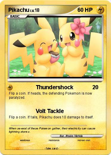 Pokemon Pikachu