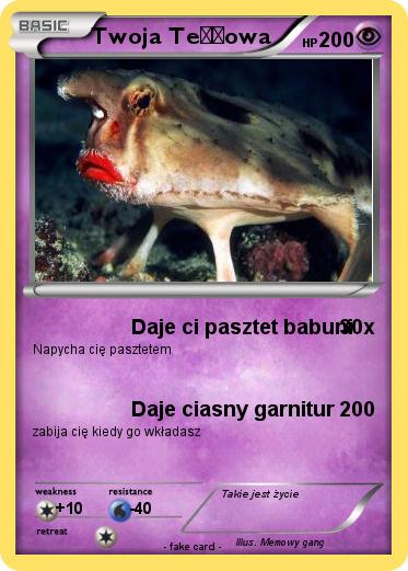 Pokemon Twoja Teśćowa