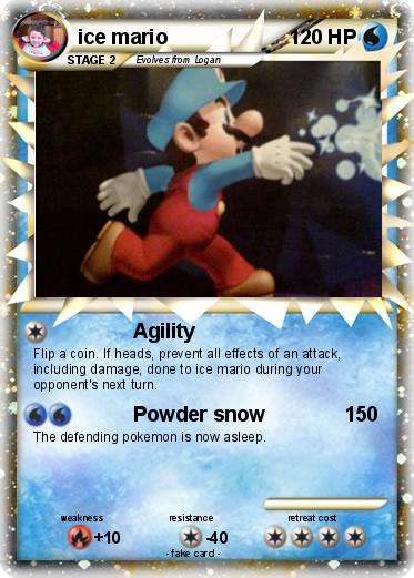 Pokemon ice mario