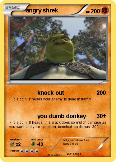 Pokemon angry shrek