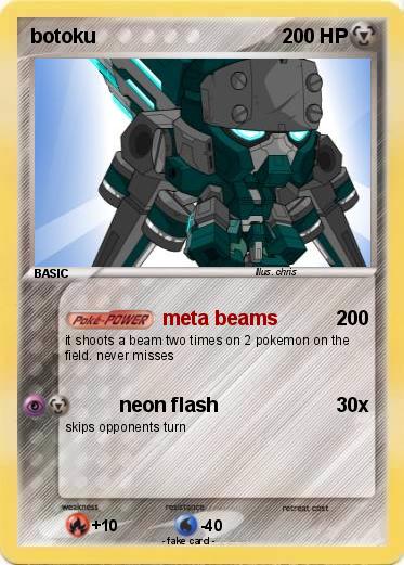 Pokémon botoku - meta beams - My Pokemon Card
