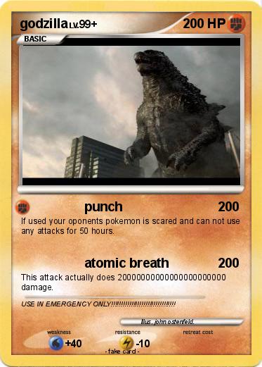 Pokemon godzilla
