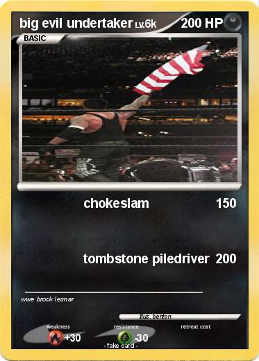 Pokemon big evil undertaker