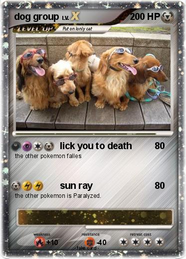 Pokemon dog group