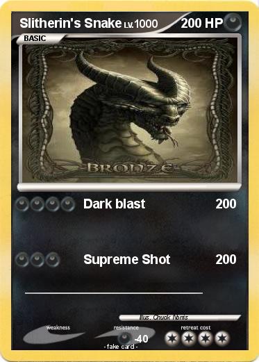 Pokemon Slitherin's Snake