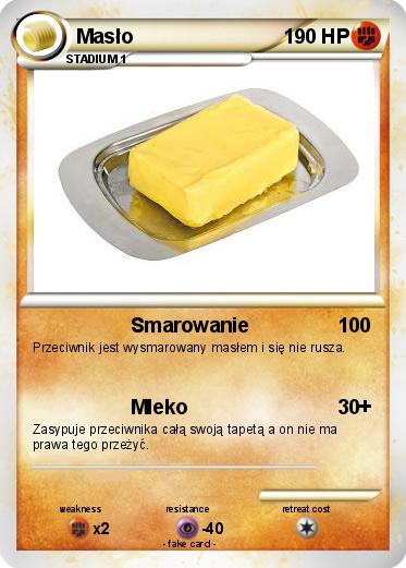 Pokemon Masło