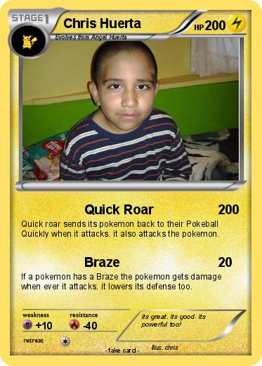 Pokemon Chris Huerta