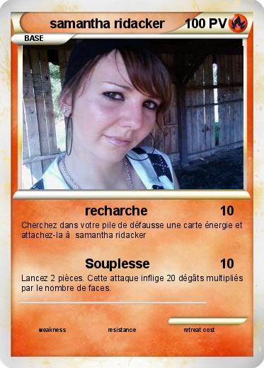 Pokemon samantha ridacker