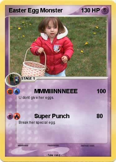 Pokemon Easter Egg Monster