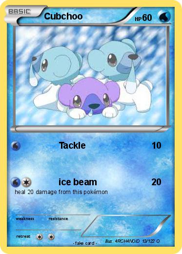 Pokemon Cubchoo